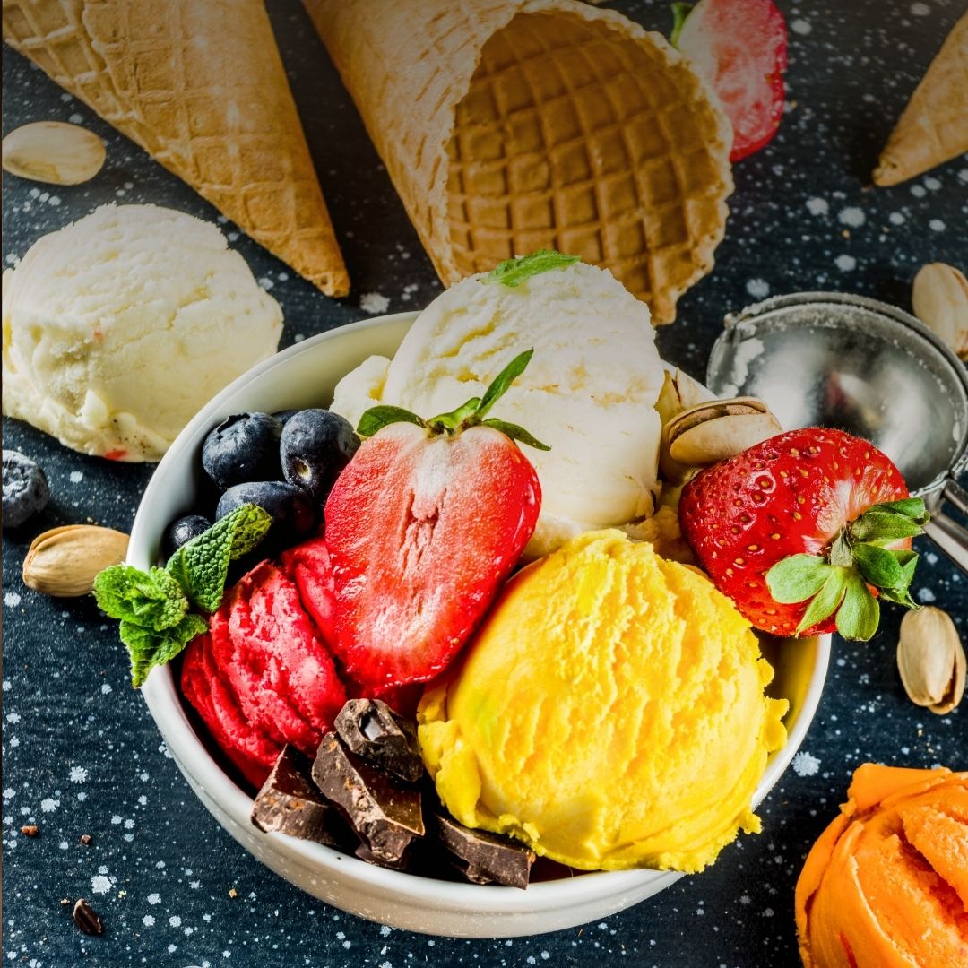 Eis Spezialitäten im MON Ristorante